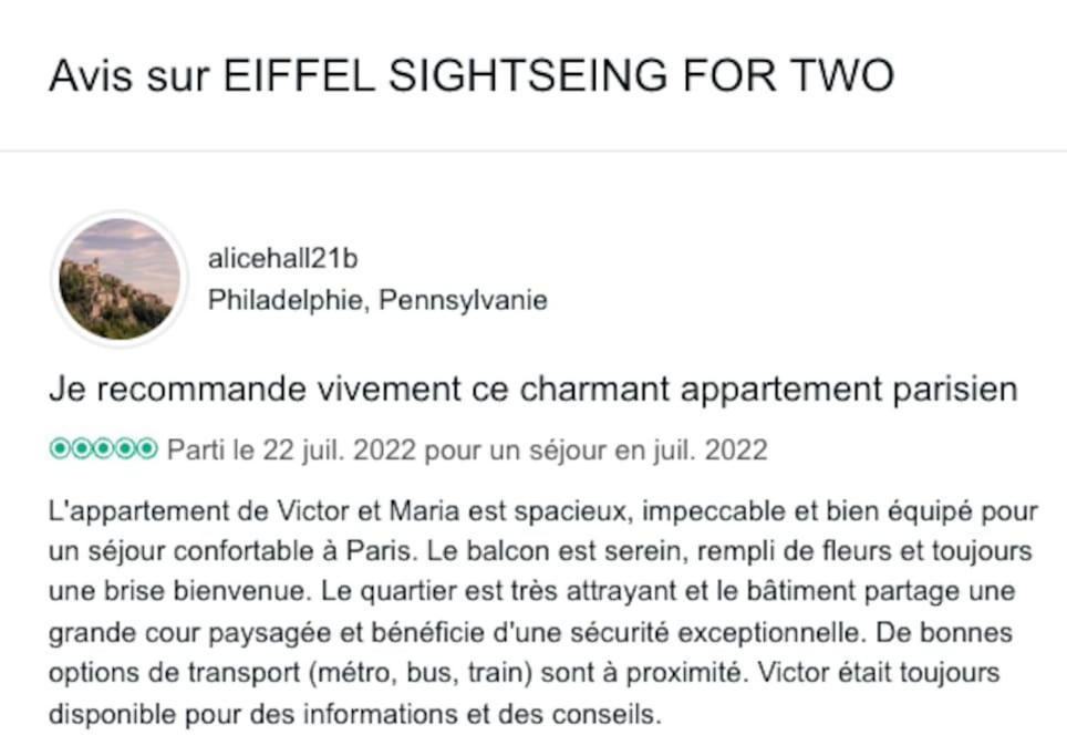 巴黎Eiffel Seightseing公寓 外观 照片